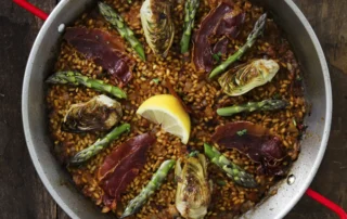 la cocina no muerde arroz con verduras y jamón consorcioserrano