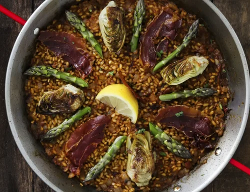 Arroz con Verduras y Jamón ConsorcioSerrano