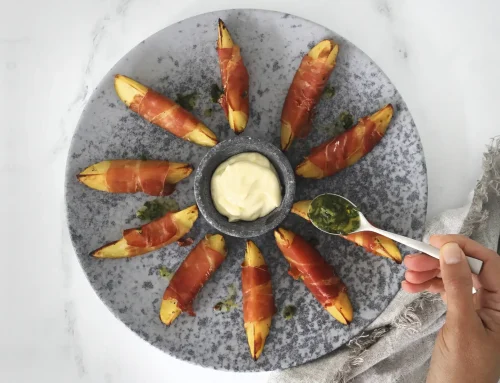 Papas al Limón con Jamón ConsorcioSerrano